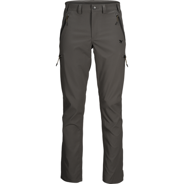 Seeland Mens Outdoor Stretch Trousers Raven Dark Grey Black Country Shooting