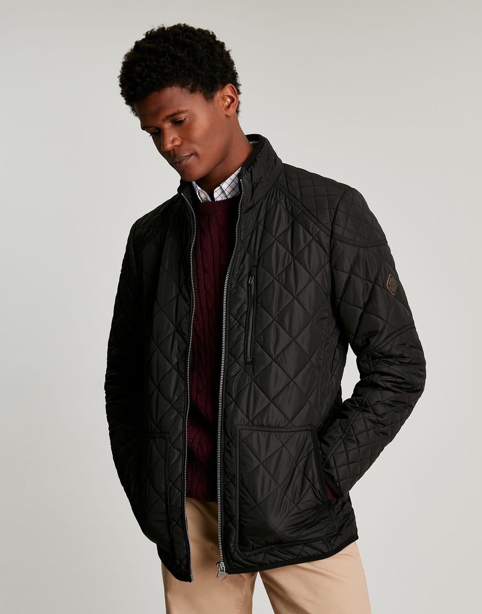 Joules Derwent Mens Quilted Jacket Marine Navy Coat Kent & Country