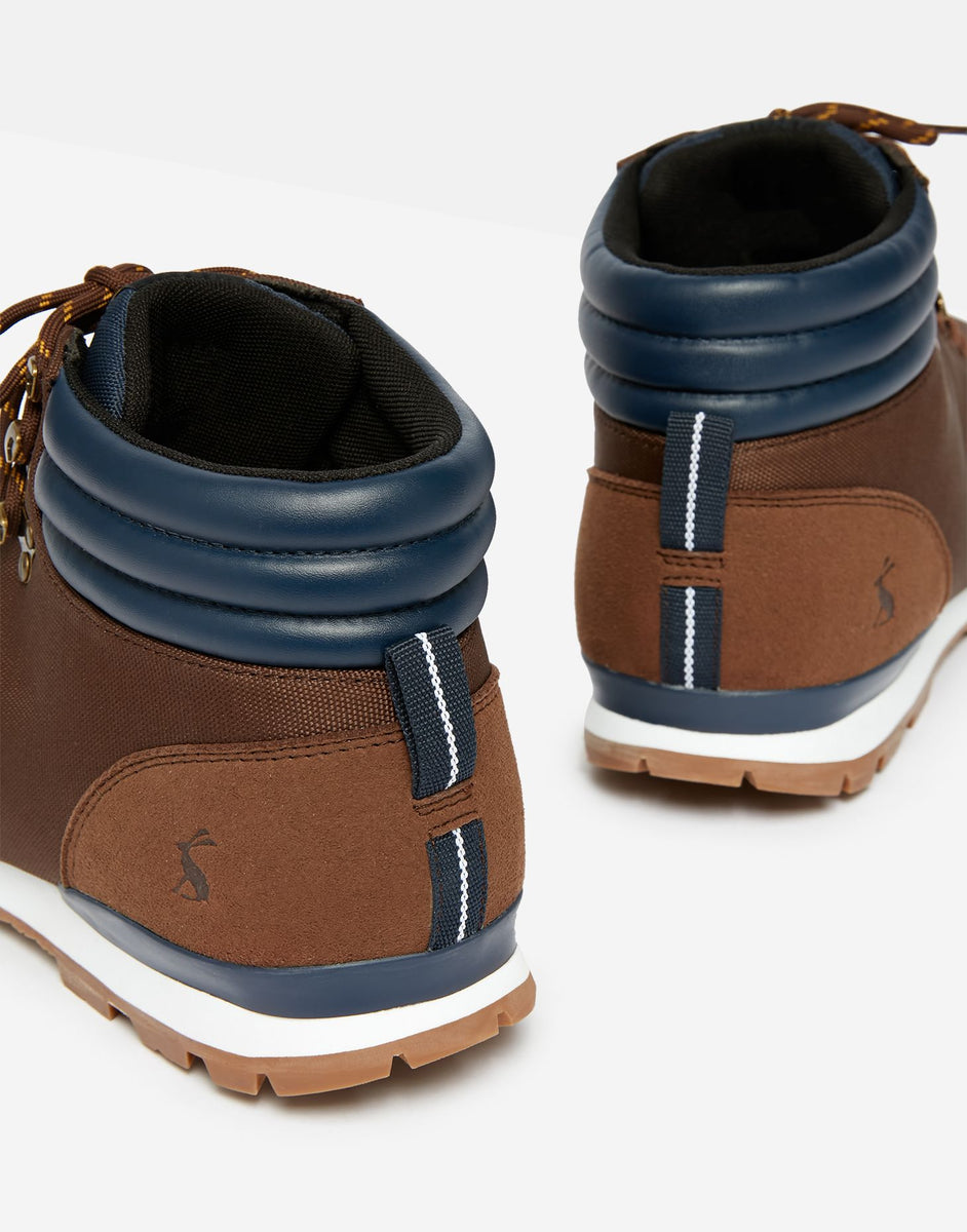 Joules Chedworth Mens Waterproof Hiker Boots Joules Dark Brown â Kent & Country