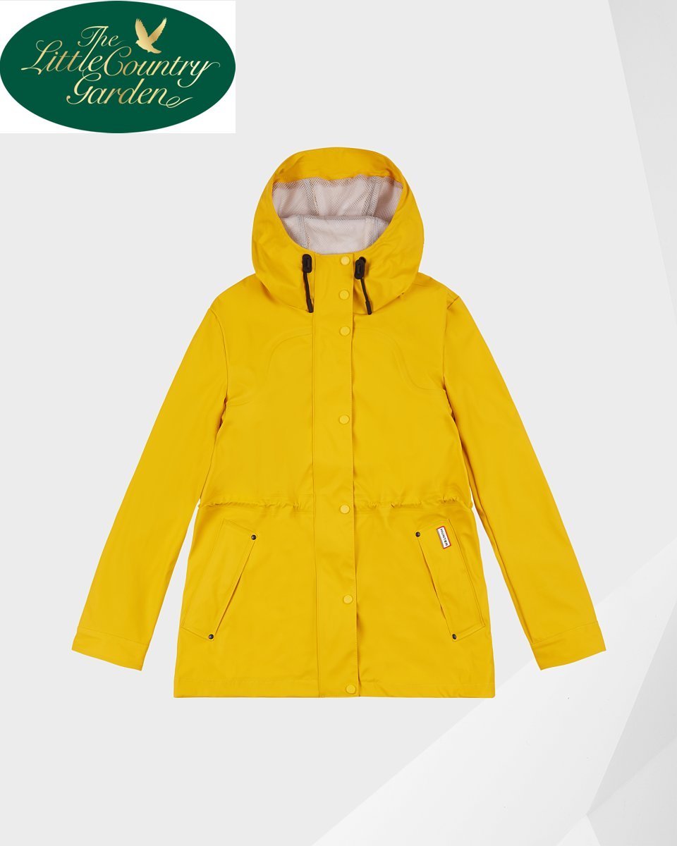 Hunter lightweight rubberised jacket shop