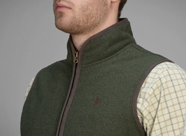 SEELAND Woodcock Fleece Waistcoat Classic Green Gilet Shooting Country Vest