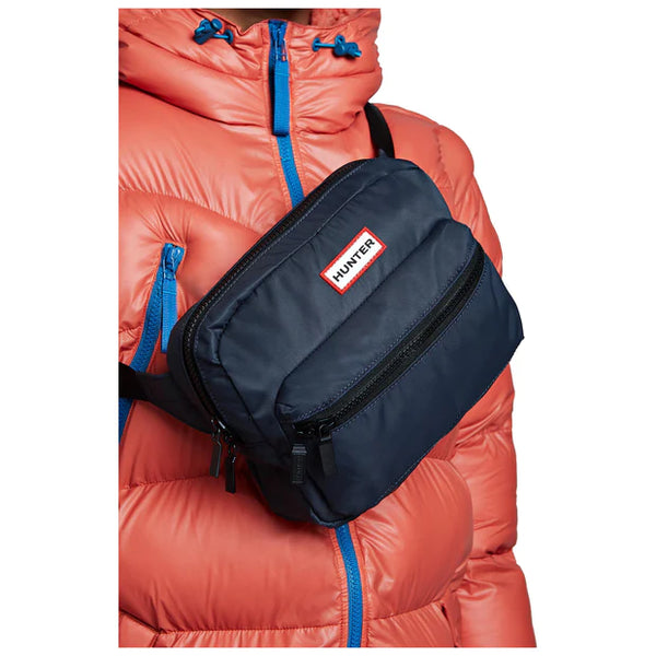 Hunter Boots Brand Original Nylon Crossbody Bumbag Navy