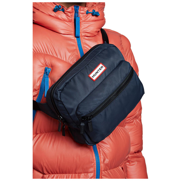 Hunter Boots Brand Original Nylon Crossbody Bumbag Navy