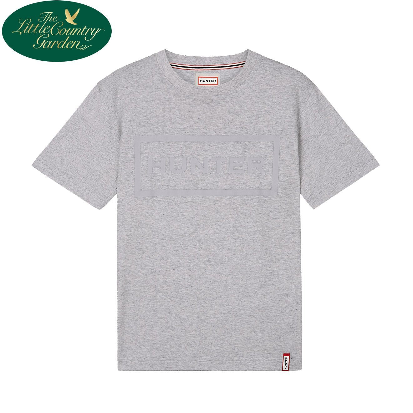 Grey Hunter Womens T-Shirt With Logo Front Centre