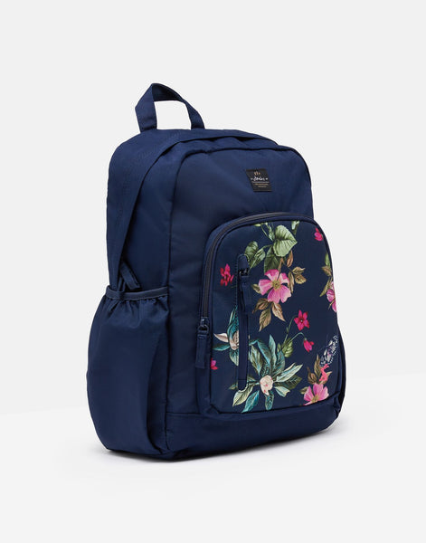 Joules Wanderer Navy Blue Technical Backpack Bag Rucksack