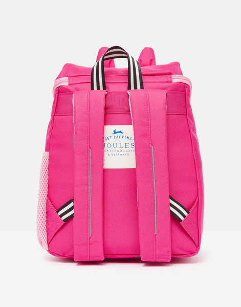 Joules Kids Ranger Character Pink Unicorn Backpack Rucksack Bag