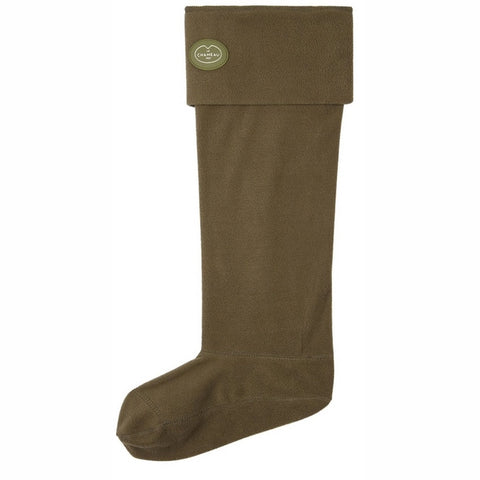 Le Chameau Fleece Welly Socks Atlas Haut Vert Green Womens Boot Socks