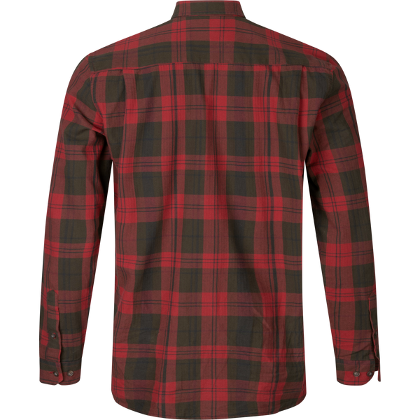 Seeland - Highseat Mens Shirt Red Forest Check Country Shooting