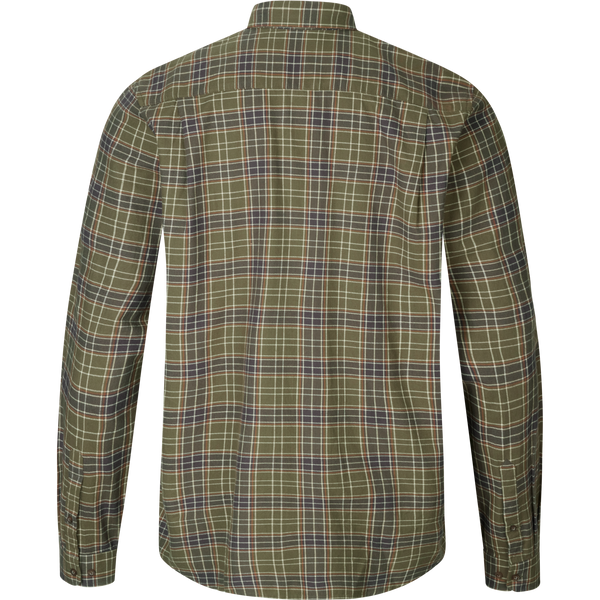 Seeland - Highseat Mens Shirt Burnt Olive Check Green Country Shooting