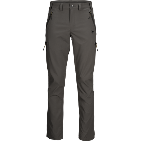 Seeland Mens Outdoor Stretch Trousers Raven Dark Grey Black Country Shooting