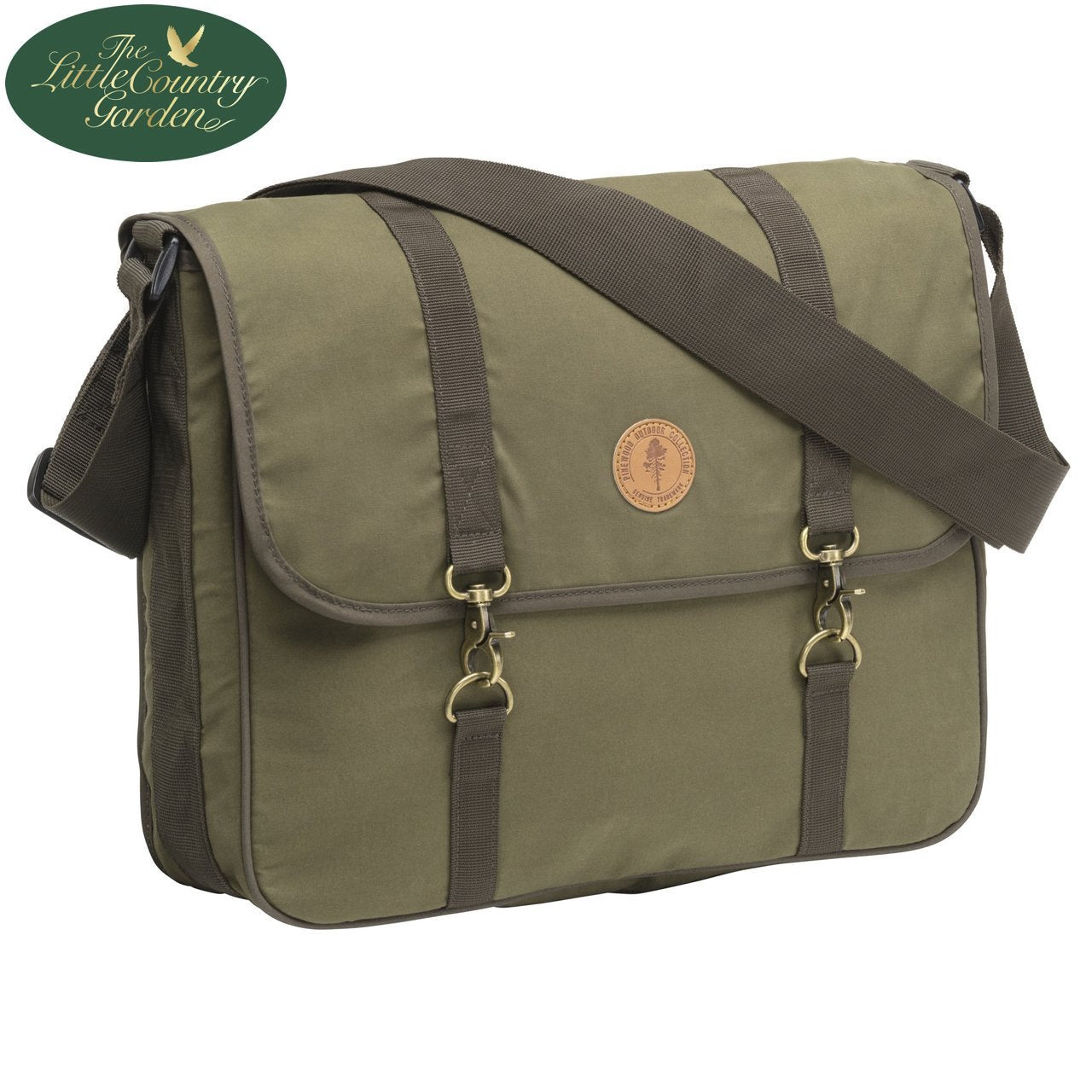 Pinewood Adults Shoulder Bag Hunting Olive Green 1911 Shooting Cartridges Country