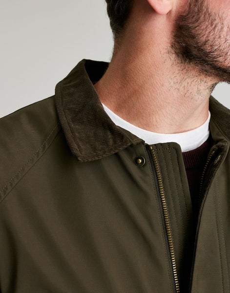 Joules Mens Arbury Field Coat Green Outdoor Waterproof Jacket