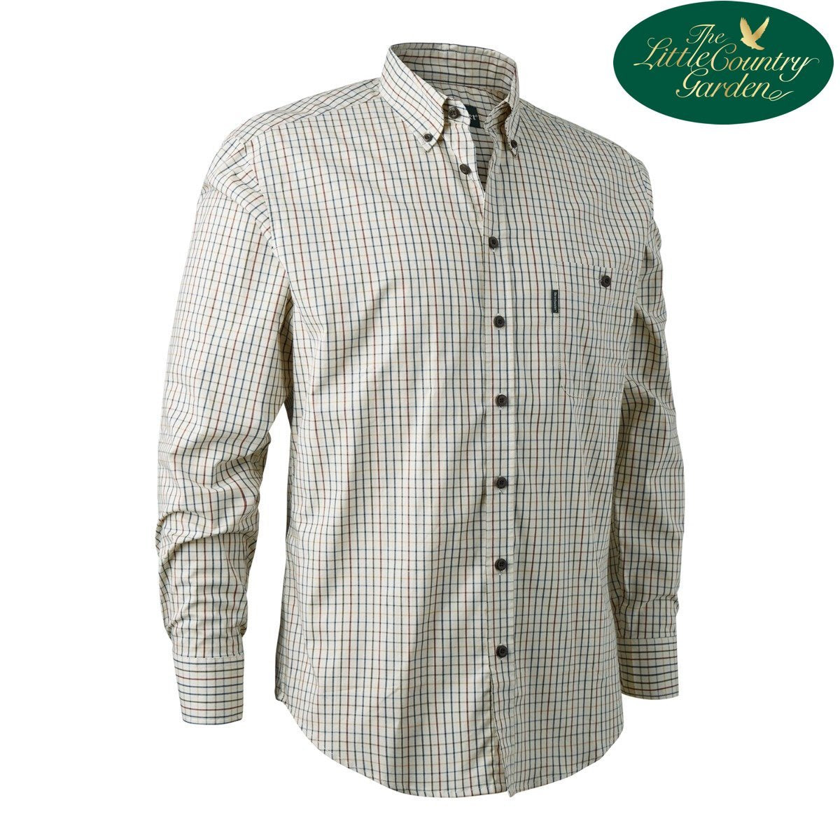 Deerhunter Jeffrey Mens Shirt Country Shooting Hunting Blue Check 