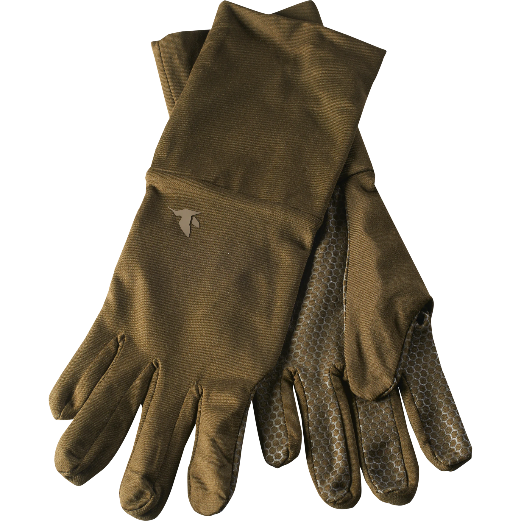 Seeland Hawker Scent Control Gloves Pine Green with Palm Grip
