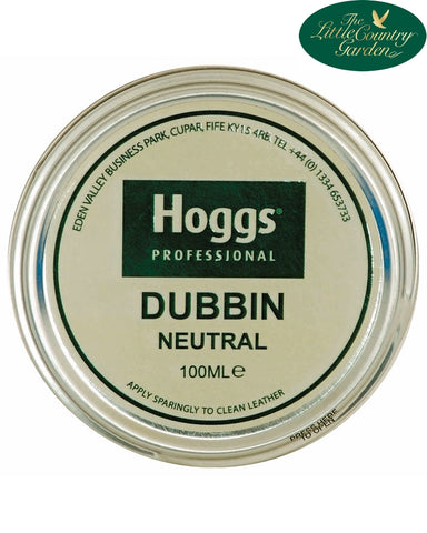 Hoggs of Fife Tin of Natural Wax Dubbin Proofing 100ml
