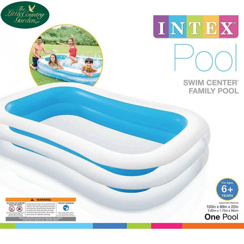 INTEX SWIM CENTRE FAMILY POOL 103inch LARGE PADDLING POOL