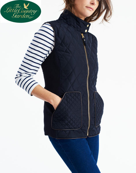 Joules - Braemar Quilted Waistcoat Marine Navy Gilet Bodywarmer