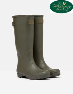 Joules Womens Field Olive Green Welly Tall Wellington Boots Wellies