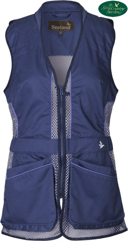 Seeland - Womens Skeet 2 II Clay Waistcoat Patriot Blue Shooting Vest Gilet