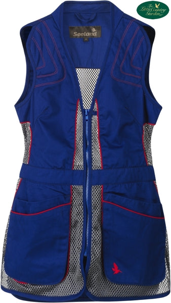 Seeland - Womens Skeet 2 II Clay Waistcoat Sodalite Blue Shooting Vest Gilet
