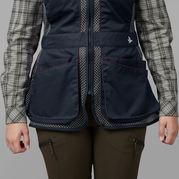 Seeland Skeet II Lady Waistcoat Classic Blue Shooting Vest Gilet 2