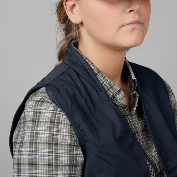 Seeland Skeet II Lady Waistcoat Classic Blue Shooting Vest Gilet 2