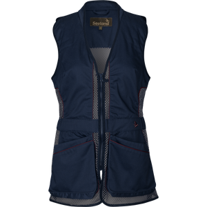 Seeland Skeet II Lady Waistcoat Classic Blue Shooting Vest Gilet 2