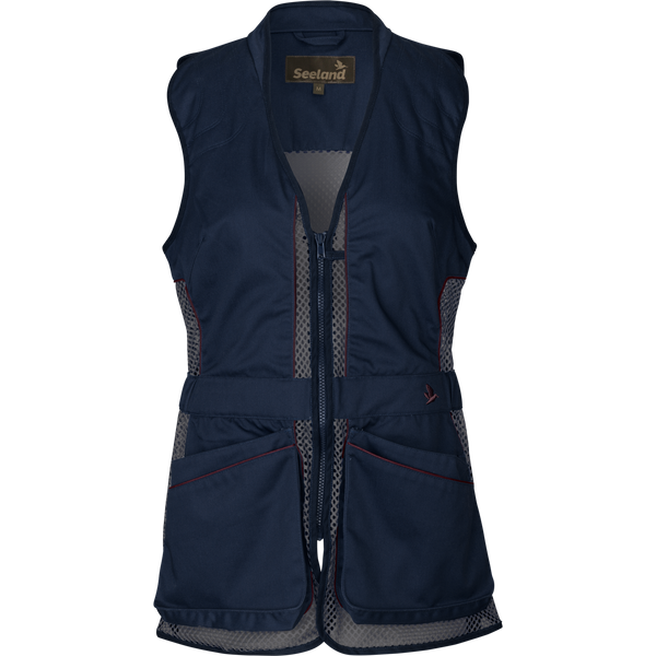 Seeland Skeet II Lady Waistcoat Classic Blue Shooting Vest Gilet 2