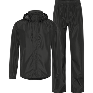 Seeland Taxus Rain Set Black Jacket and Over Trousers Waterproof Coat