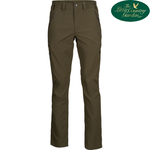 Seeland Mens Outdoor Stretch Trousers Pine Green Country Shooting