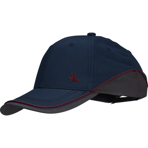 Seeland Shooting Cap in Classic Blue Skeet II 2 Hat One Size