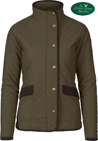 SEELAND Woodcock Advanced Womens Quilt Jacket Shaded Olive Green