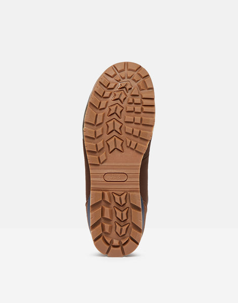 Joules Chedworth Mens Waterproof Hiker Boots Joules Dark Brown
