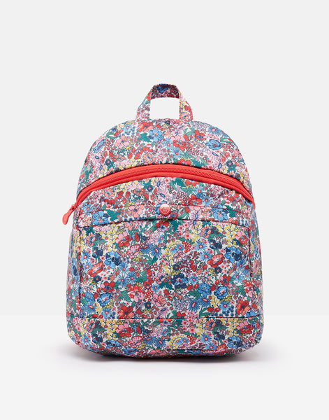 Joules Kids Discoverer Packable Backpack Ditsy Print Jnr