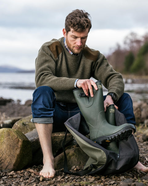Hoggs of Fife Field Sport 365 Rubber Wellington Boots Wellies