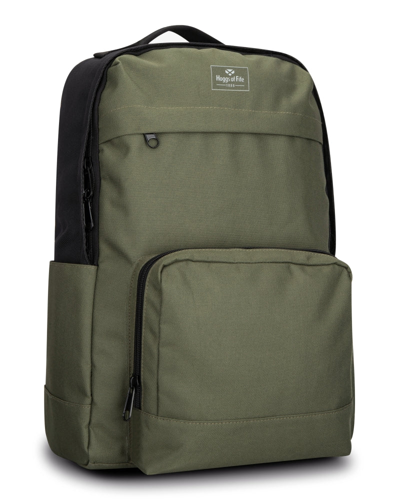 Hoggs of Fife Field and Trek Backpack Green Nylon Back Pack