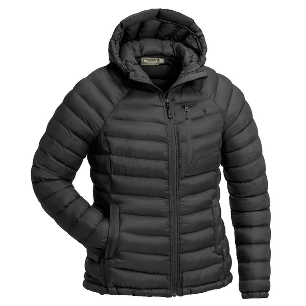 Pinewood Abisko Womens Puffer Jacket 3152 Smoke Black Coat