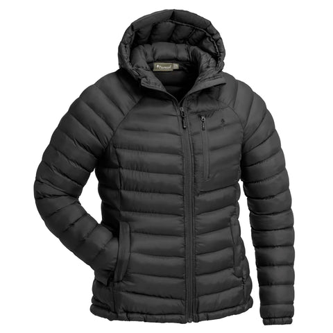 Pinewood Abisko Womens Puffer Jacket 3152 Smoke Black Coat