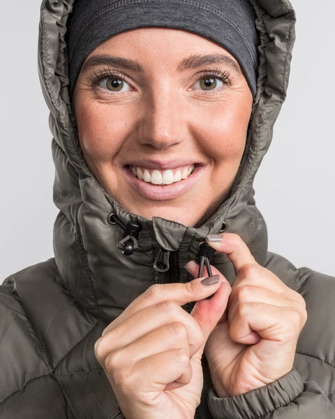 Pinewood Abisko Womens Puffer Jacket 3152 Smoke Black Coat