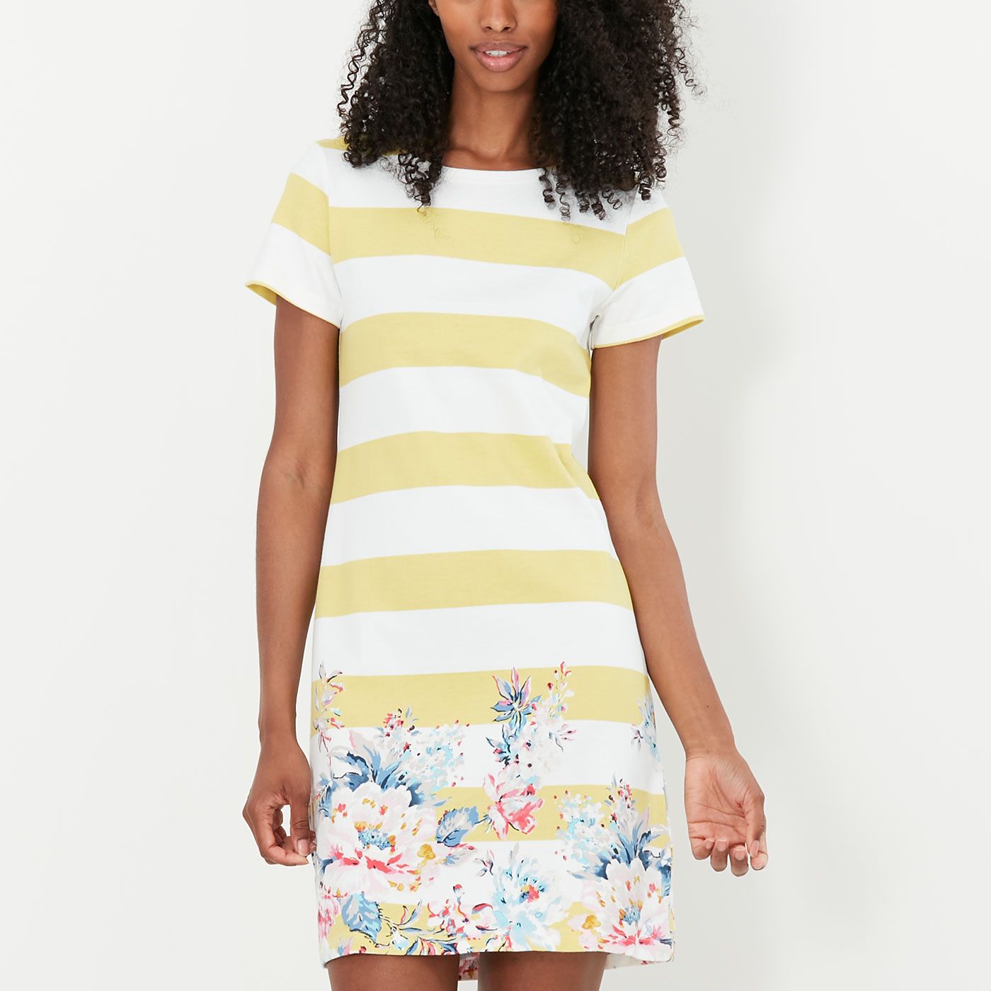 joules riviera short sleeve jersey dress