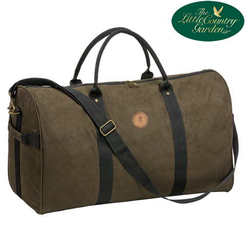 Pinewood Adults Prestwick Exclusive Weekend Bag Brown Suede 1907 Duffel Holdall 