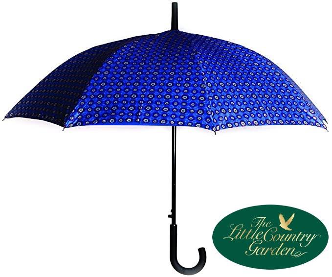 Briers Historic Palaces Tudor Rose Umbrella Blue