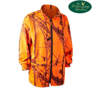 Deerhunter Protector Over Jacket Pullover Mens Shooting Orange Camo