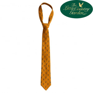 Deerhunter Tie in Yellow With Stags Deer