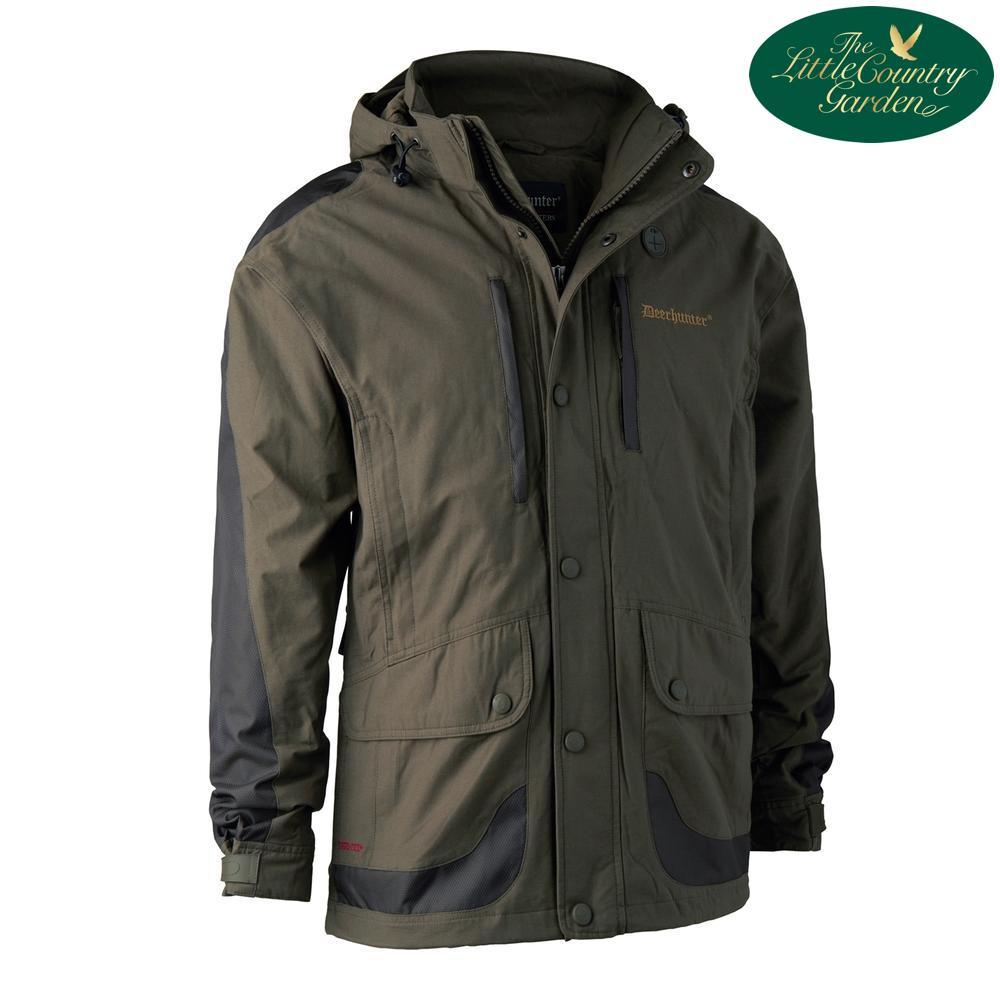 Deerhunter Mens Upland Jacket Canteen Green Country Shooting Coat Hunting