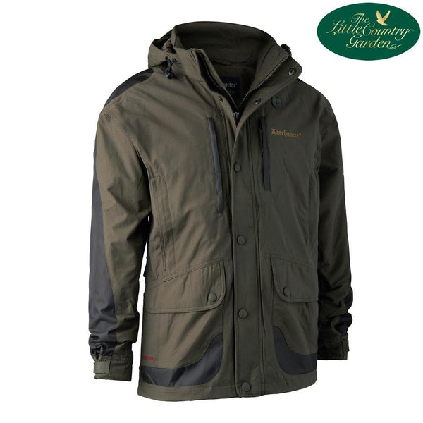 Deerhunter Mens Upland Jacket Canteen Green Country Shooting Coat Hunting