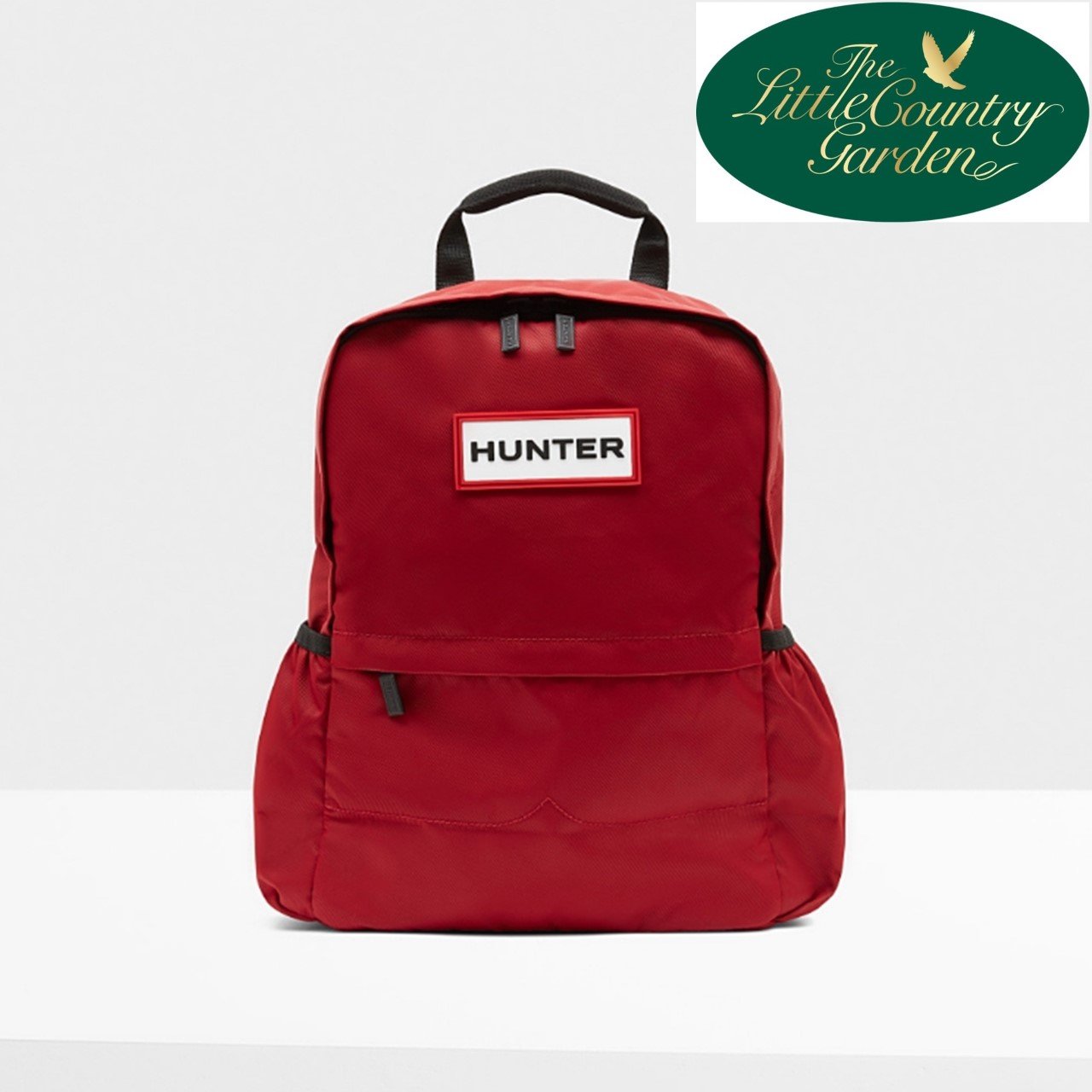 Hunter Original Logo Nylon BackPack Bag Red