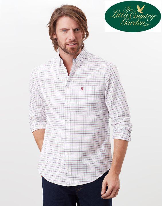Joules Welford Mens Long Sleeve Classic Fit Shirt Multi Check Country