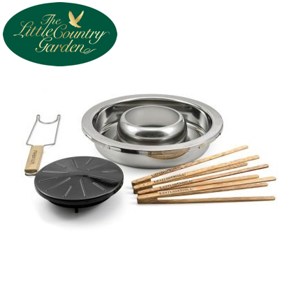 Lotus Grill Fondue Set For Standard Size Grill