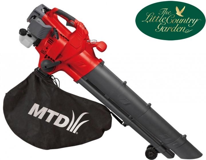 MTD BV3000G 25cc Petrol Blow-n-Vac Mulcher Leaf Blower Vacuum 2 Stroke Pull Start 